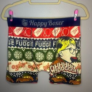 NWOT Adult A Christmas Story Oh Fudge Unisex Stretch Boxer Briefs